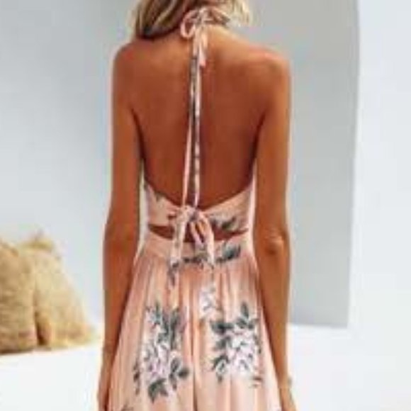 Women's Maxi Dress - Picture 2 of 4